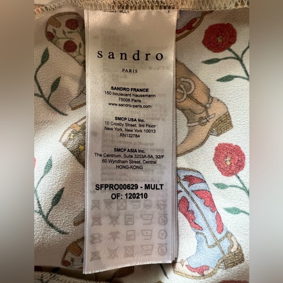 Sandro Bootseen MIDI Dress - Picture 9 of 11